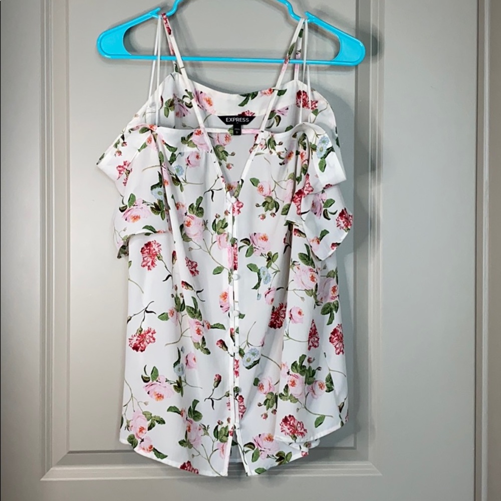 Express Off The Shoulder Shirt